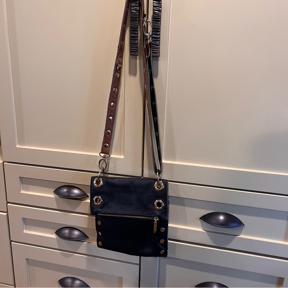 Hammitt reversible black/brown large Montana crossover bag.